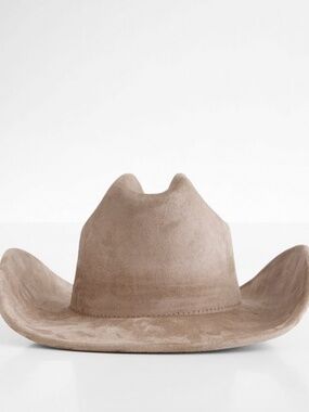 8 other reasons faux suede cowboy hat